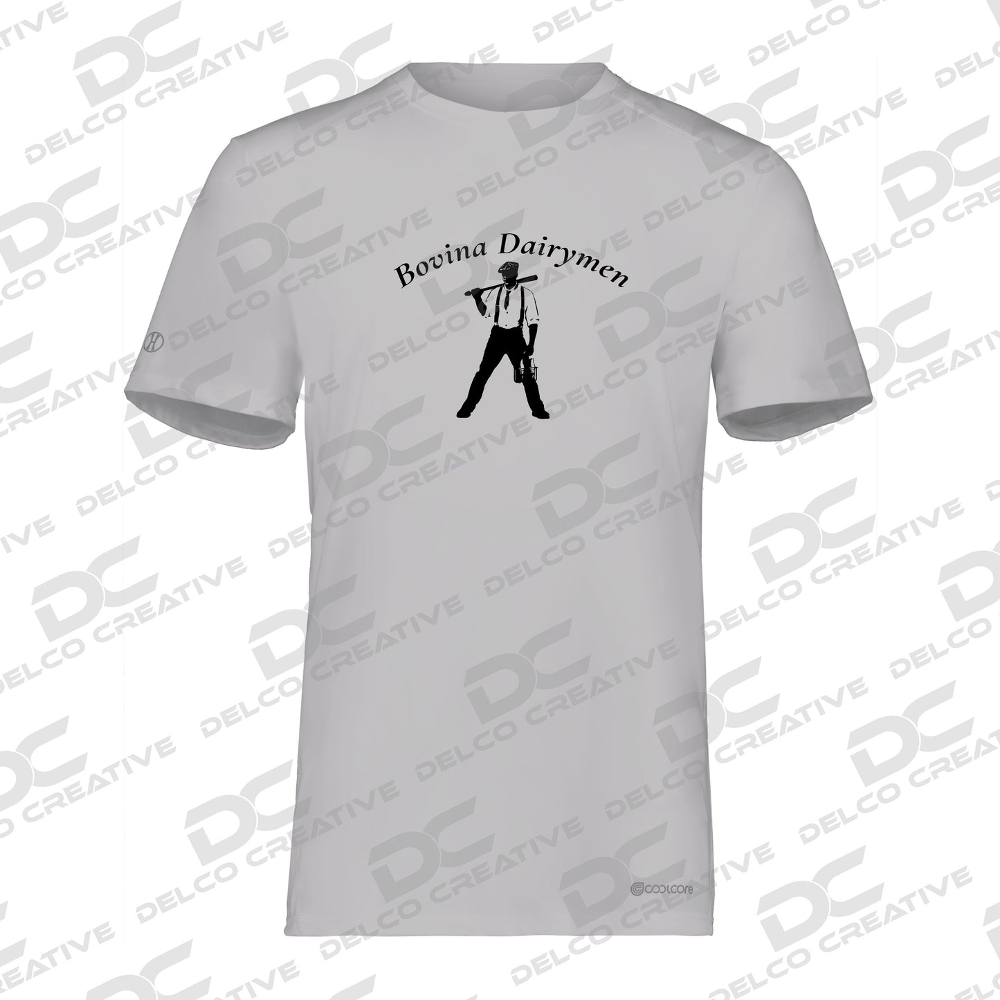 Bovina Dairymen Holloway Youth Essential Tee Powered by Coolcore