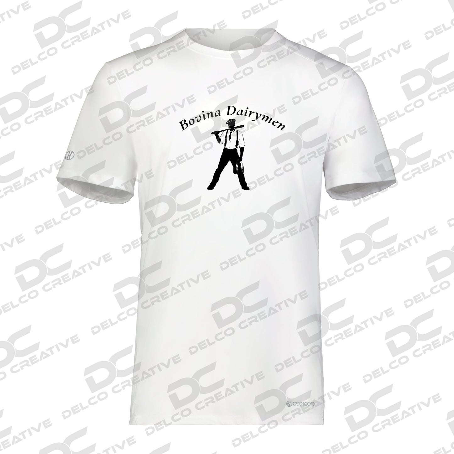 Bovina Dairymen Holloway Youth Essential Tee Powered by Coolcore