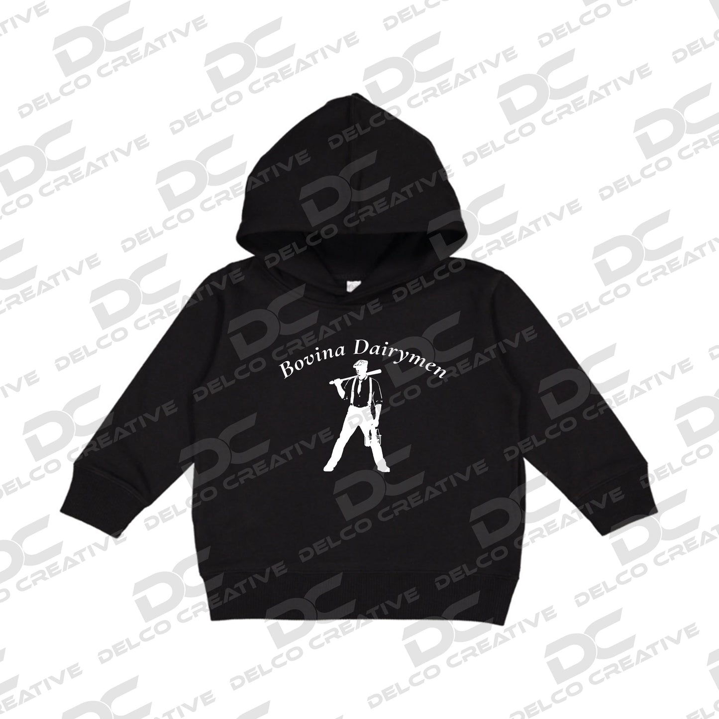Bovina Dairymen Rabbit Skins Toddler Pullover Fleece Hoodie
