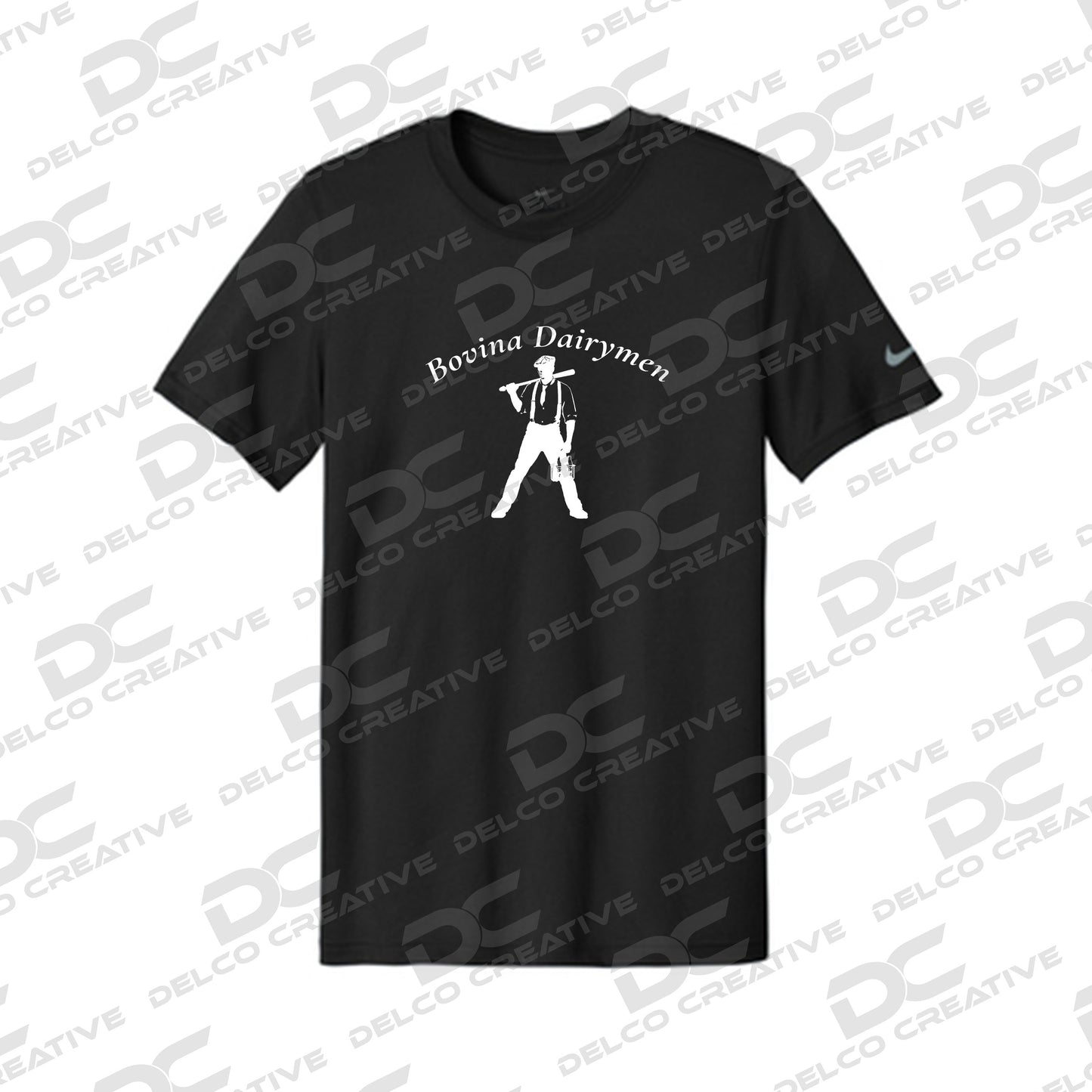 Bovina Dairymen Nike Swoosh Sleeve rLegend Tee