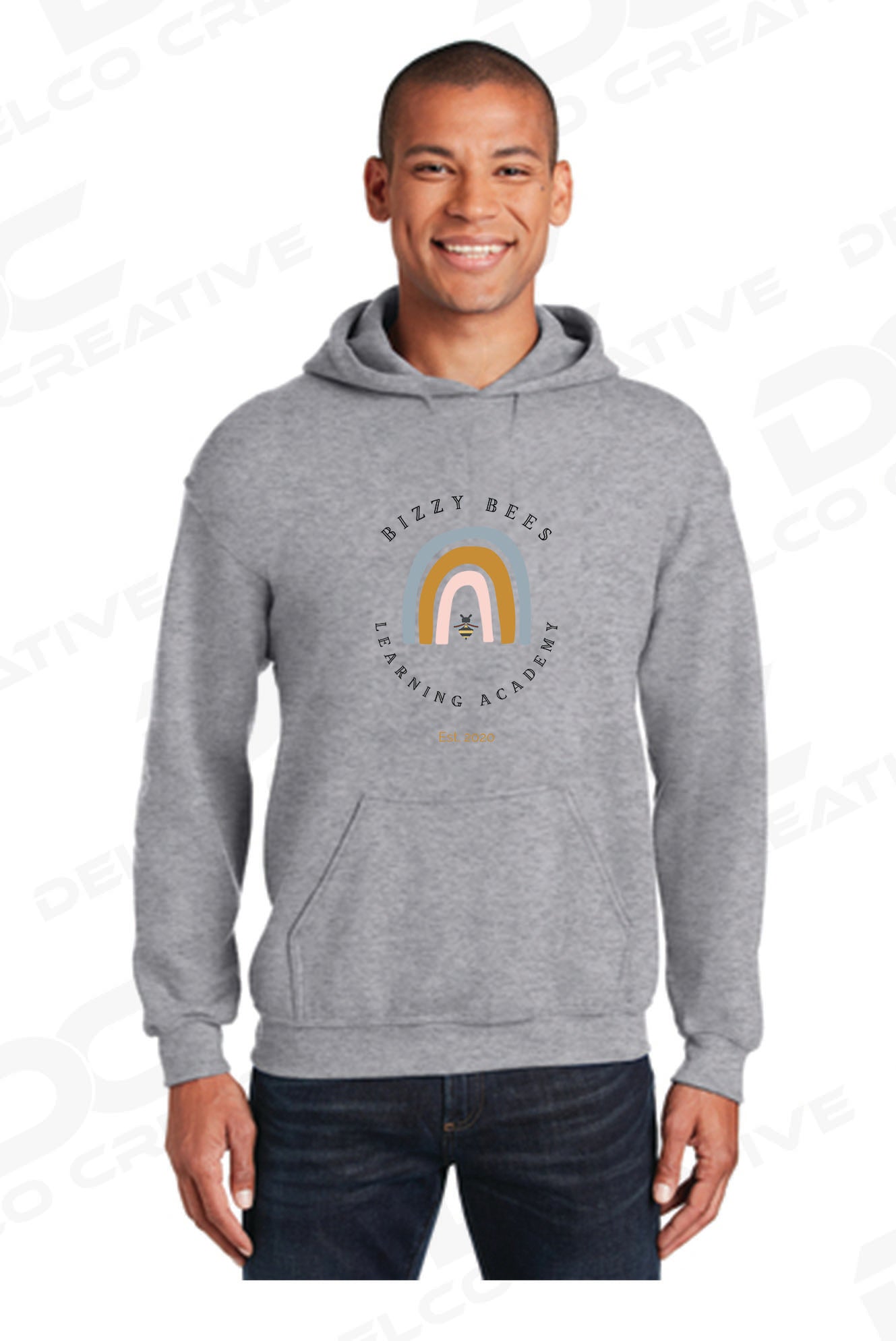 Bizzy Bees Cotton Hoodie