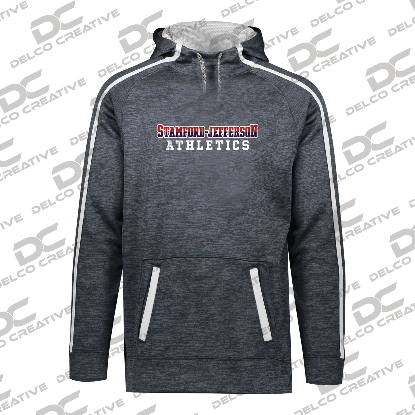 SCS/JCS Athletics Tonal Heather Hoodie