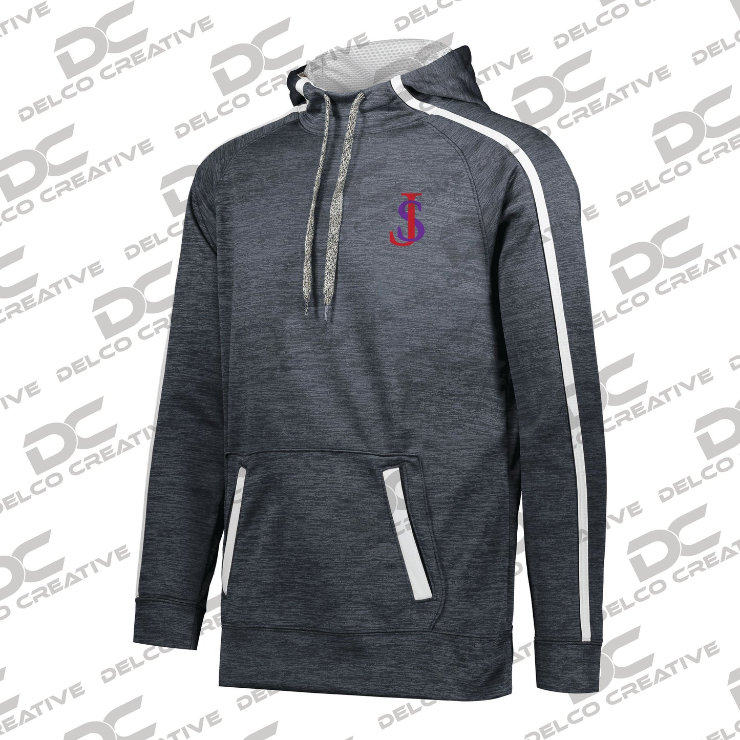 SCS/JCS "SJ" Tonal Heather Hoodie