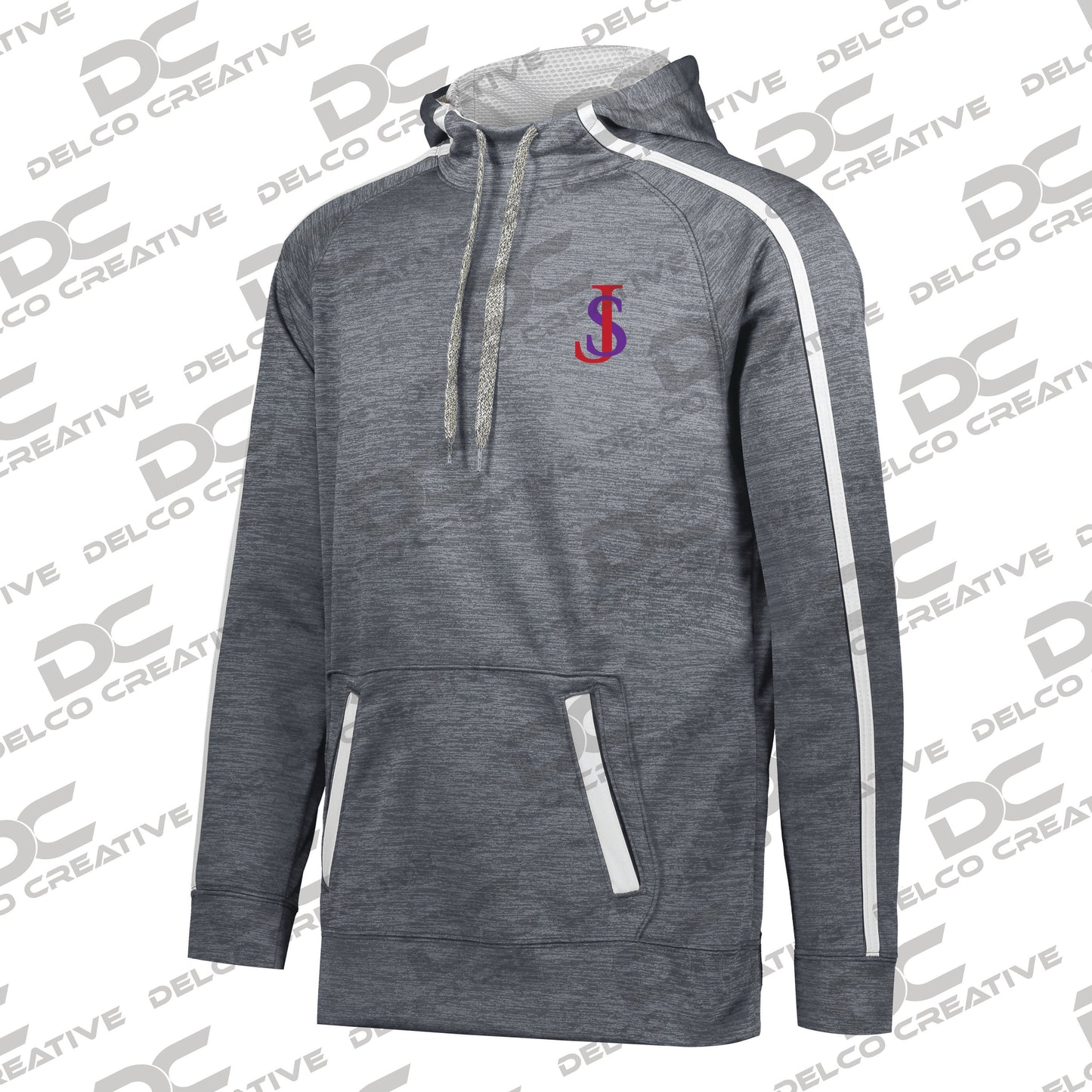 SCS/JCS "SJ" Tonal Heather Hoodie