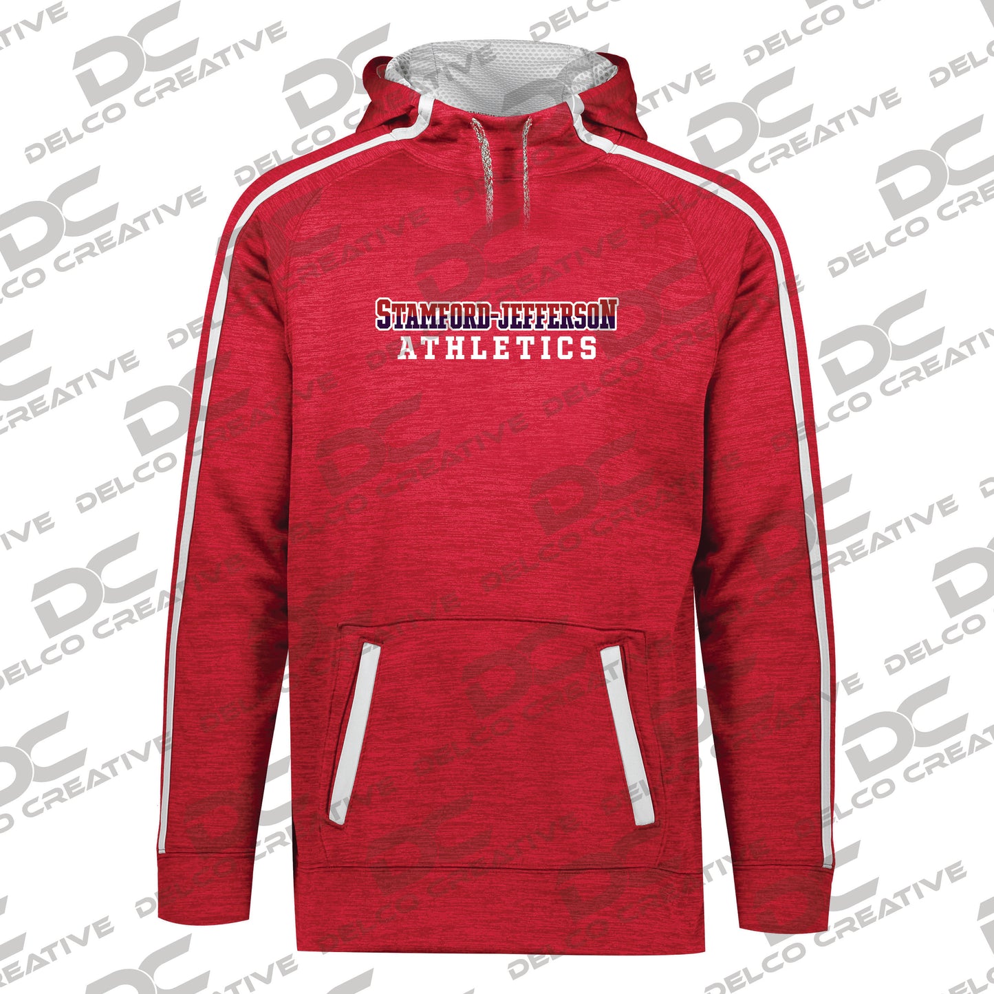 SCS/JCS Athletics Tonal Heather Hoodie