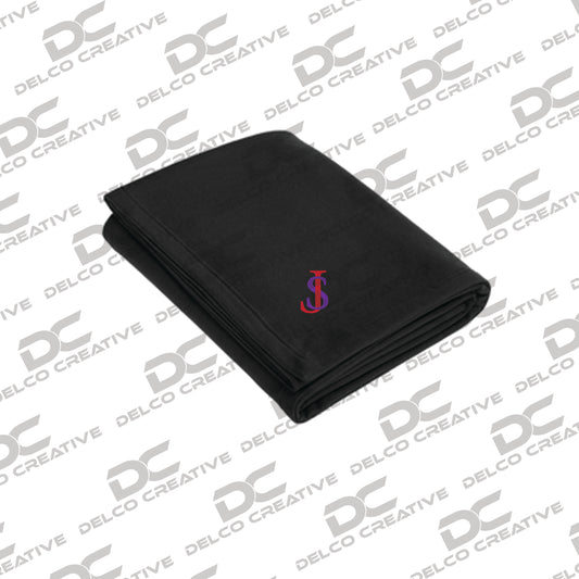 SCS/JCS "SJ" Embroidered Sweatshirt Blanket