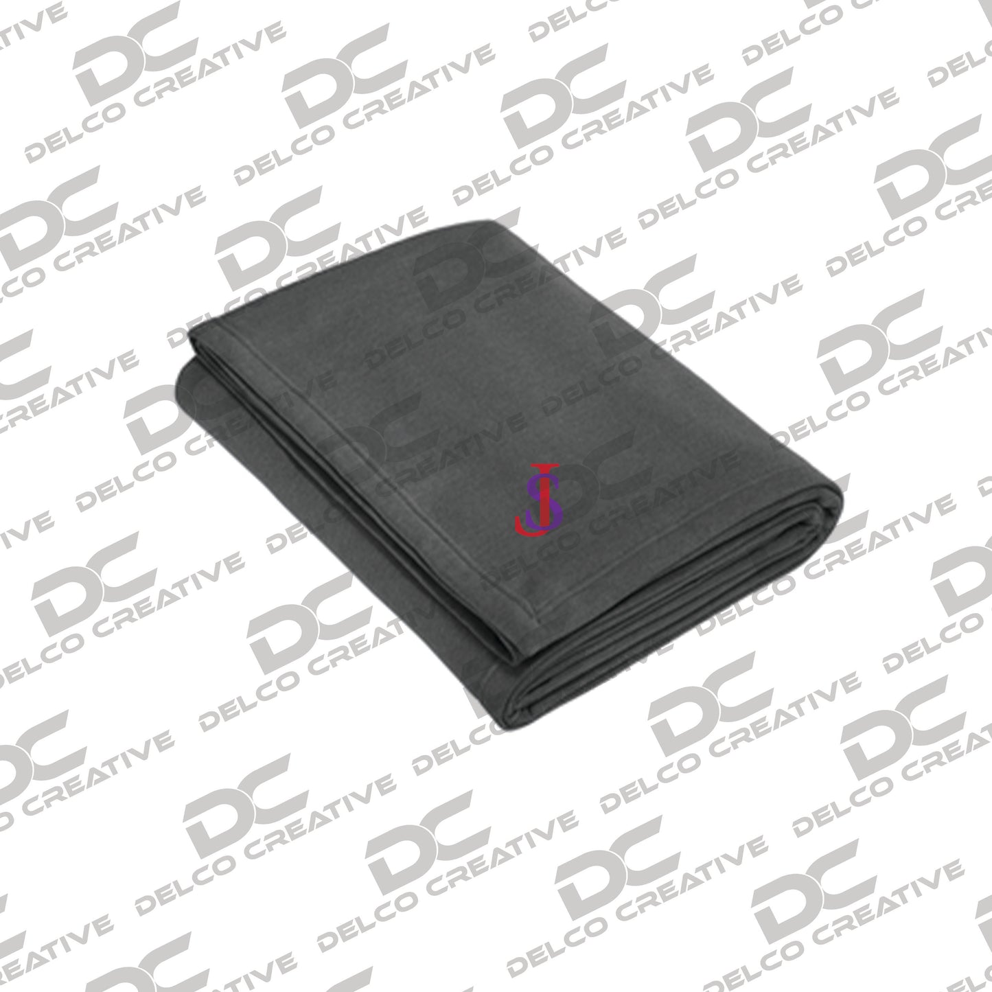 SCS/JCS "SJ" Embroidered Sweatshirt Blanket
