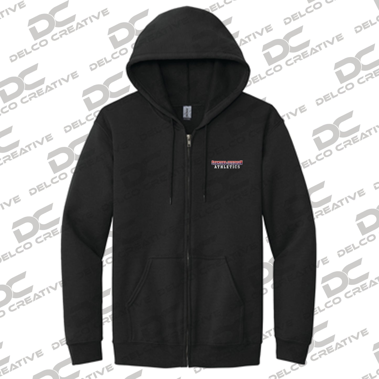 SCS/JCS Athletics Full Zip Hoodie