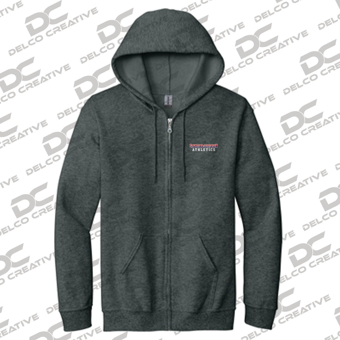 SCS/JCS Athletics Full Zip Hoodie