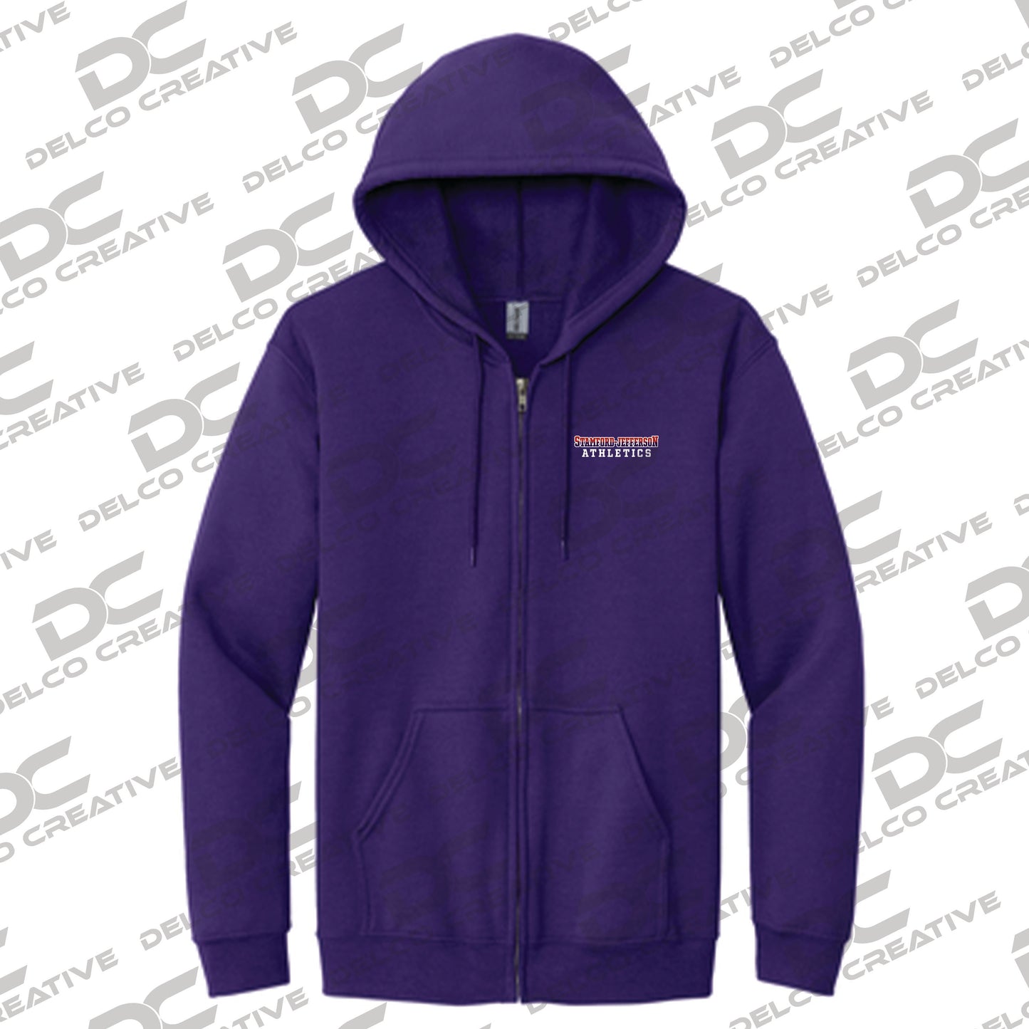 SCS/JCS Athletics Full Zip Hoodie