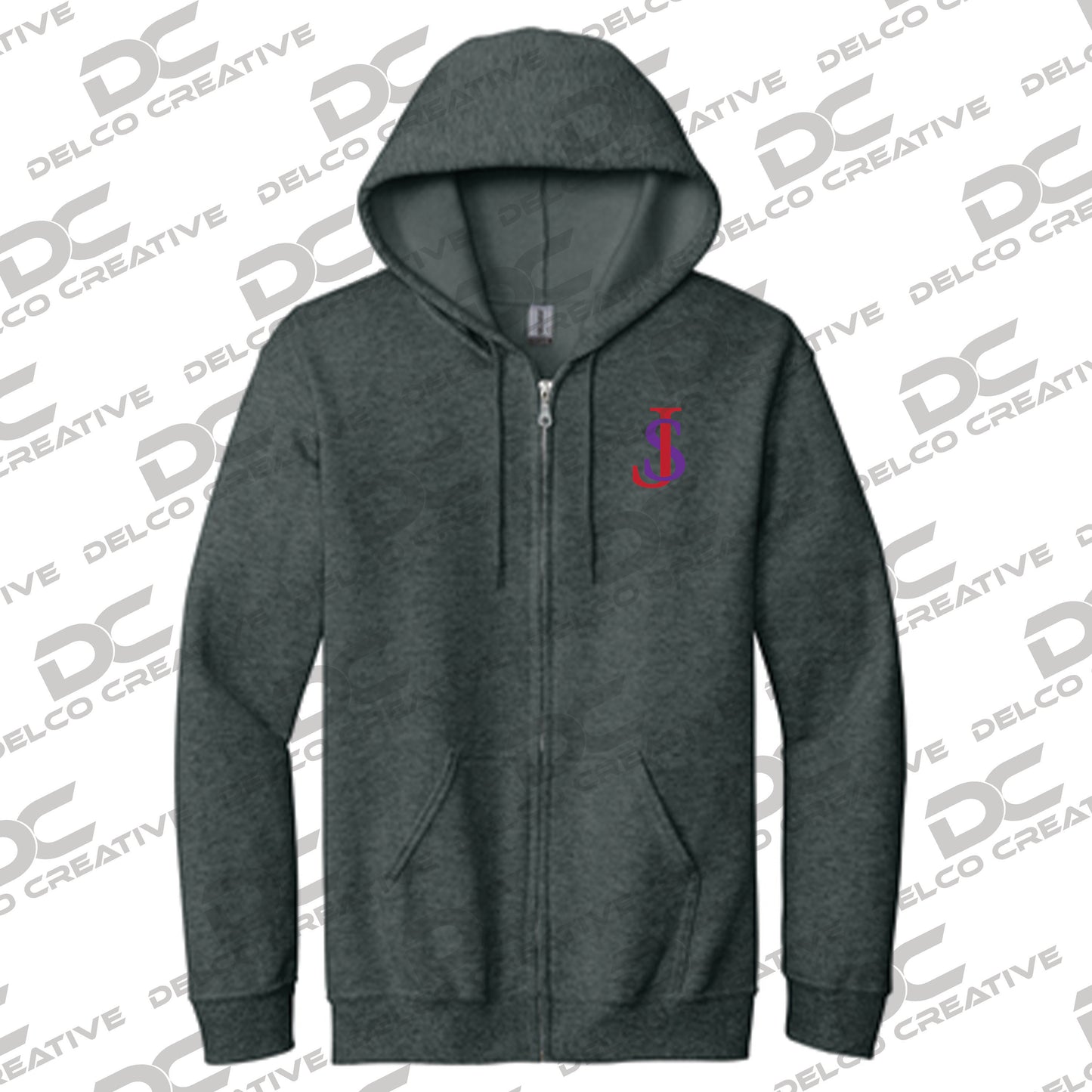 SCS/JCS "SJ" Full Zip Hoodie
