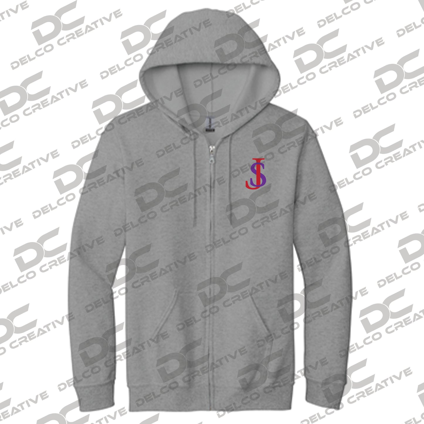 SCS/JCS "SJ" Full Zip Hoodie