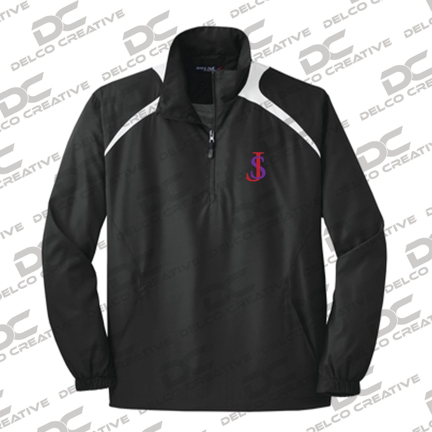 SCS/JCS "SJ" Embroidered 1/4 Zip Wind Shirt