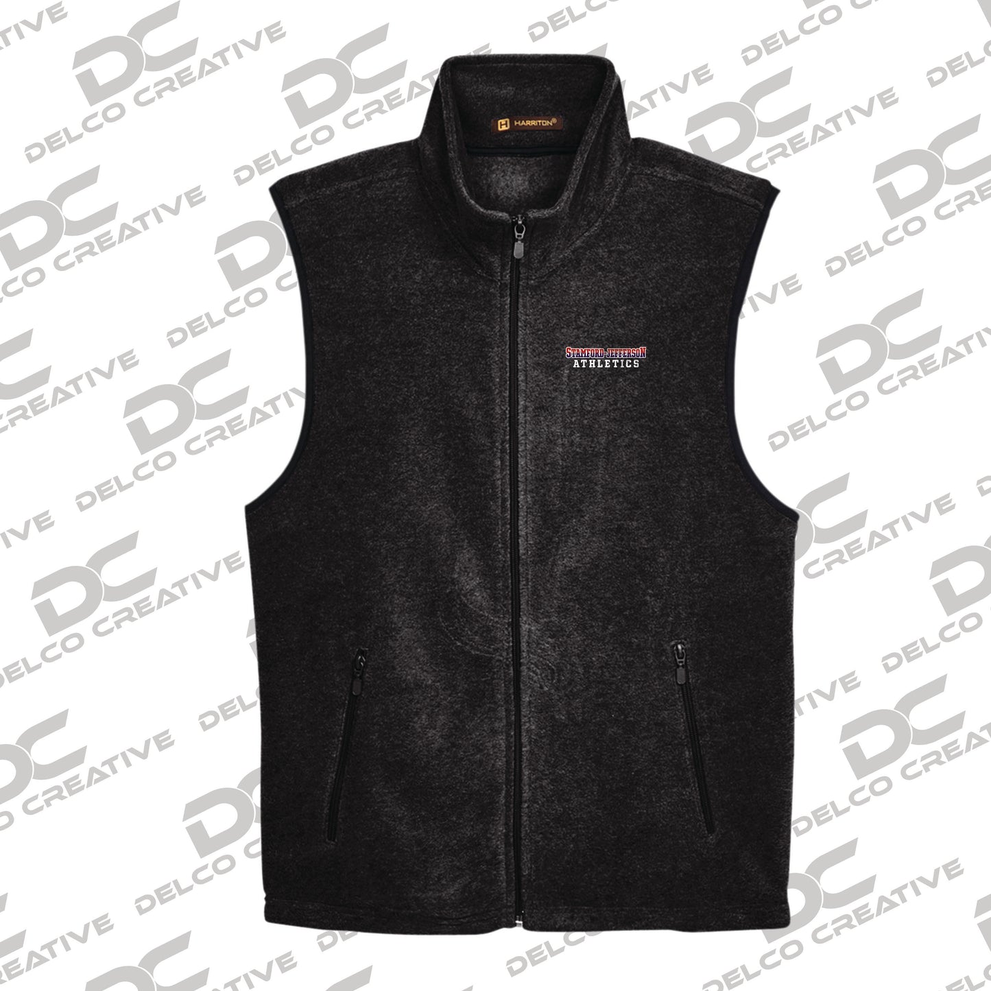 SCS/JCS Athletics Embroidered Fleece Vest