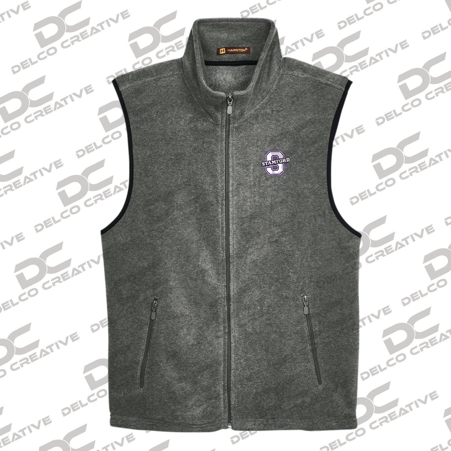 Stamford Embroidered Fleece Vest