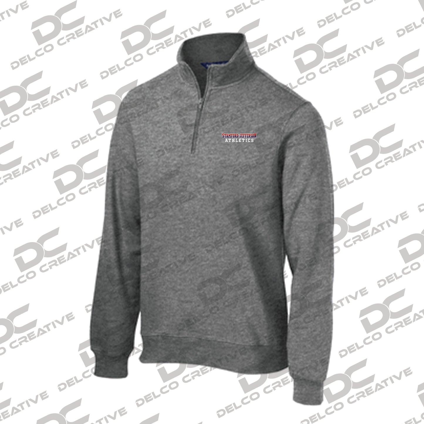 SCS/JCS Athletics Embroidered 1/4 Zip Pullover