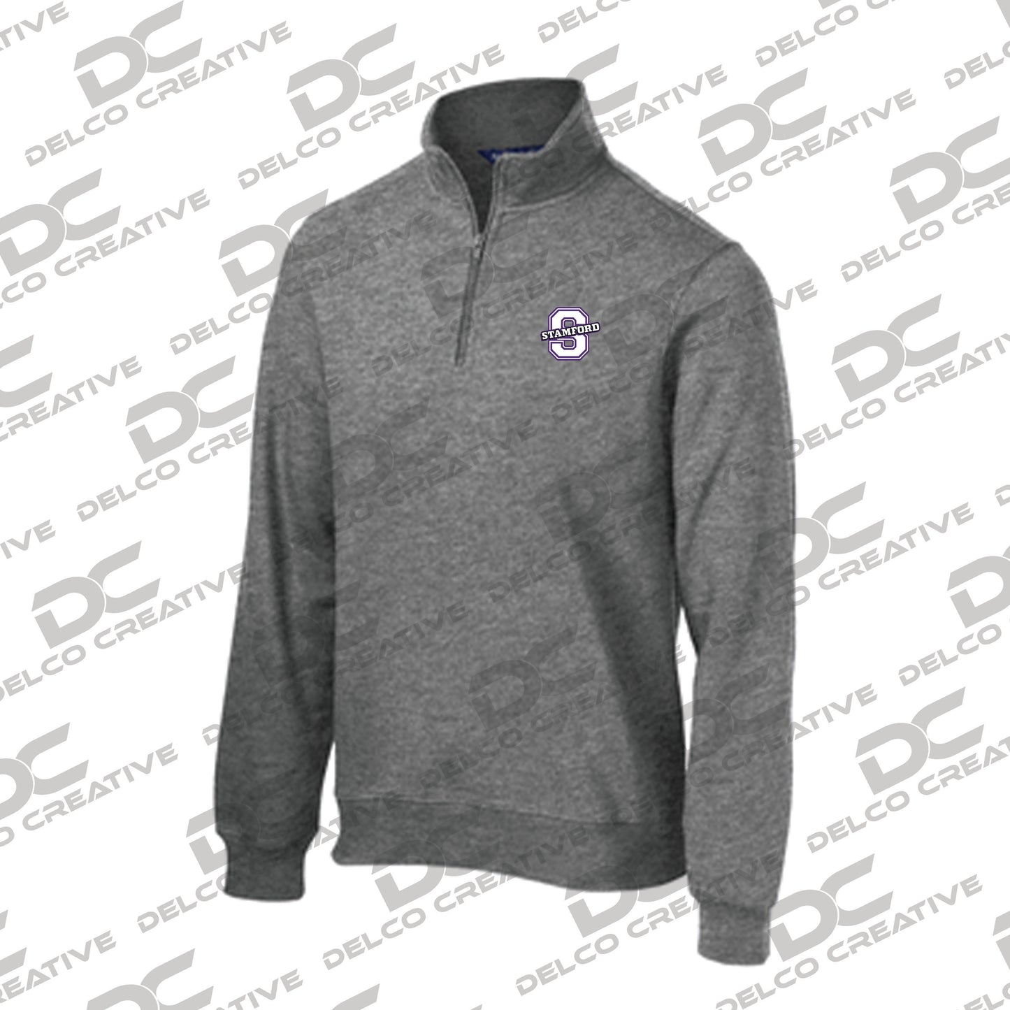 Stamford Embroidered 1/4 Zip Pullover