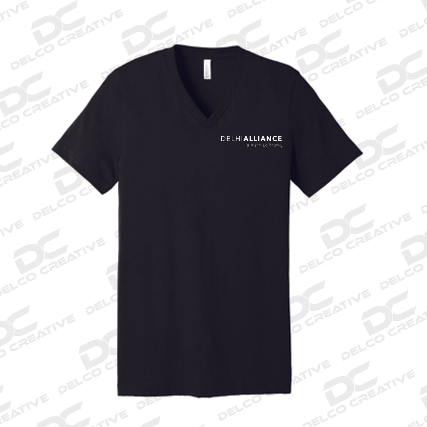 Delhi Alliance V-neck Short Sleeve Tee