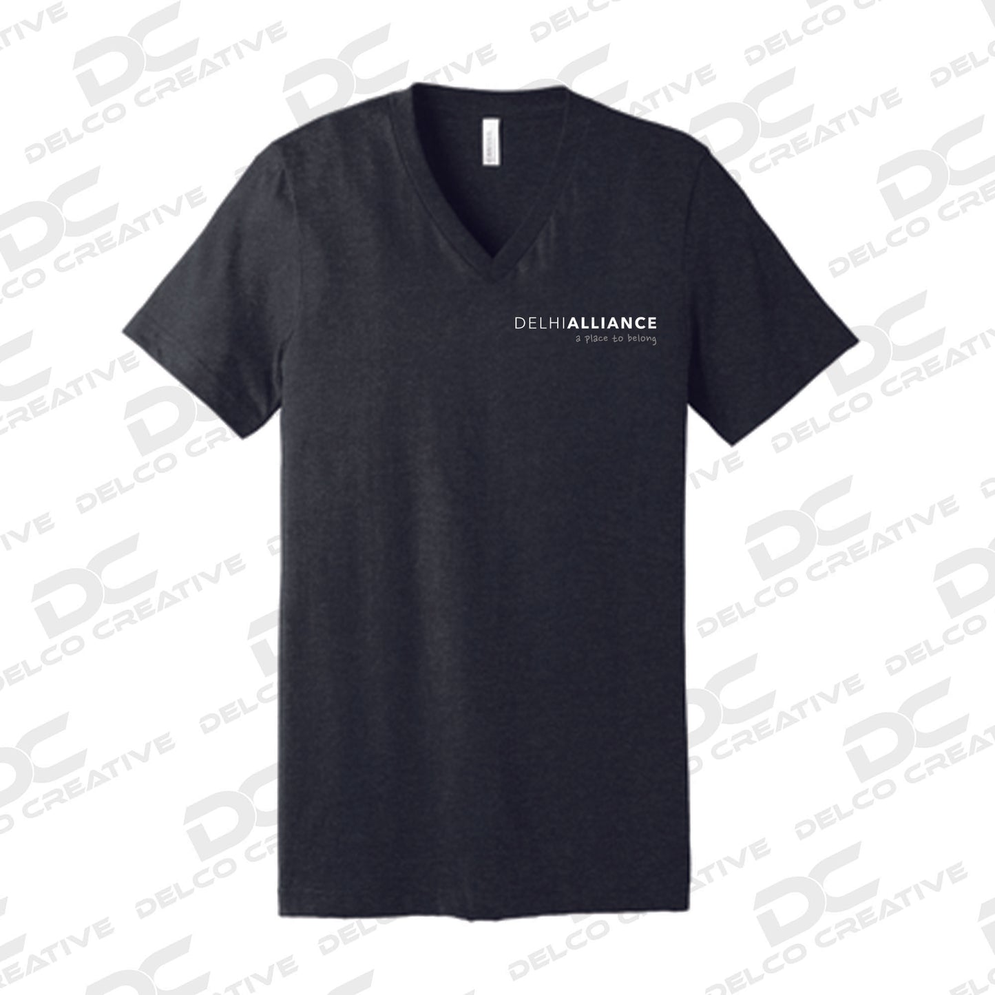 Delhi Alliance V-neck Short Sleeve Tee