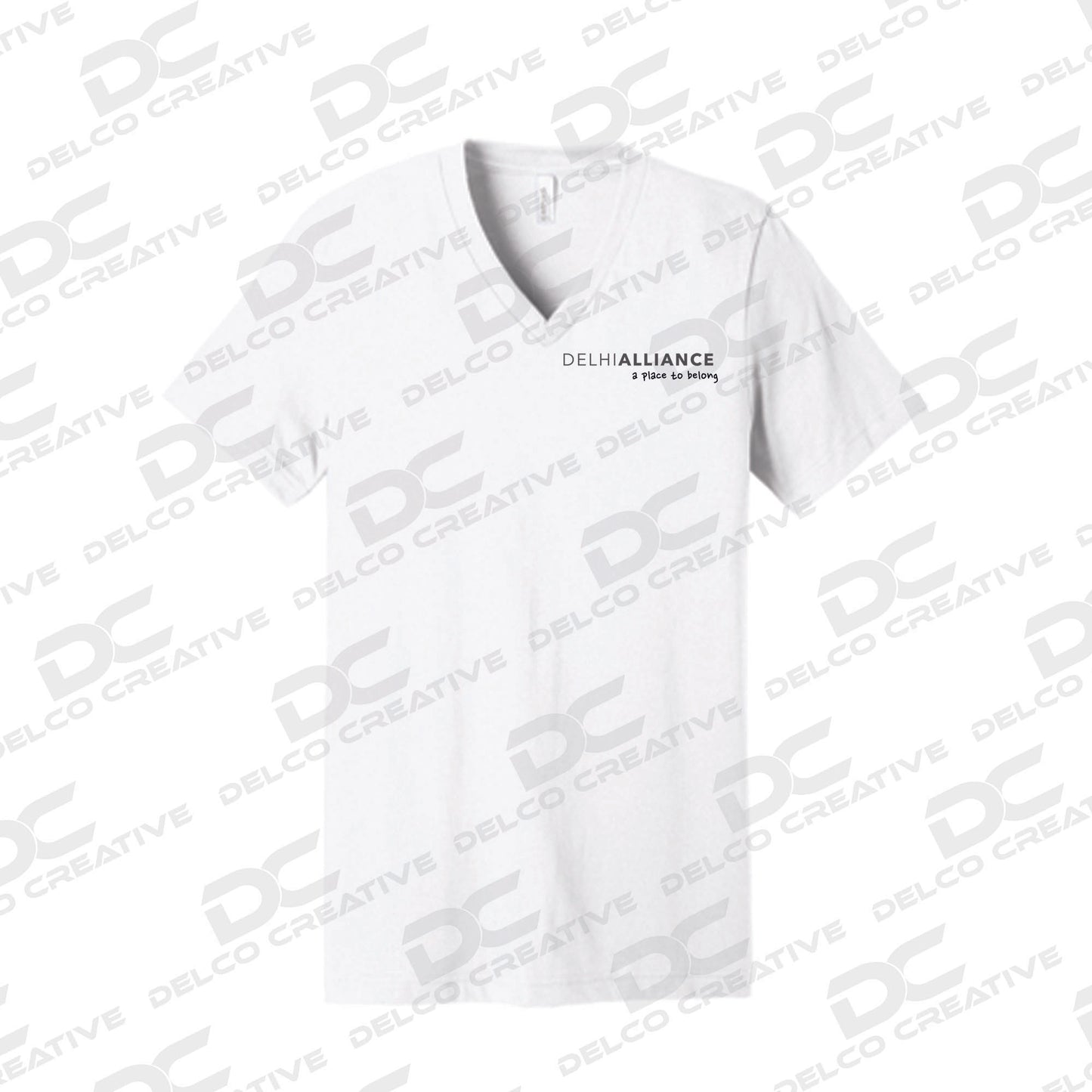 Delhi Alliance V-neck Short Sleeve Tee