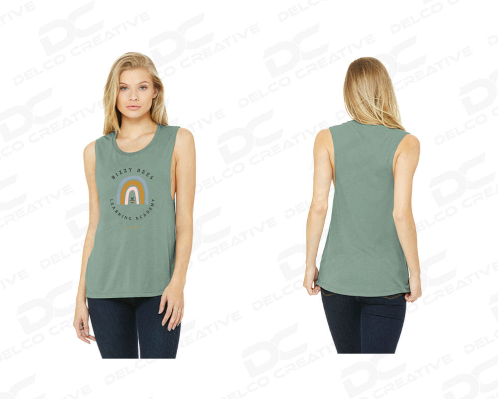 Bizzy Bees Ladies Cotton Tank