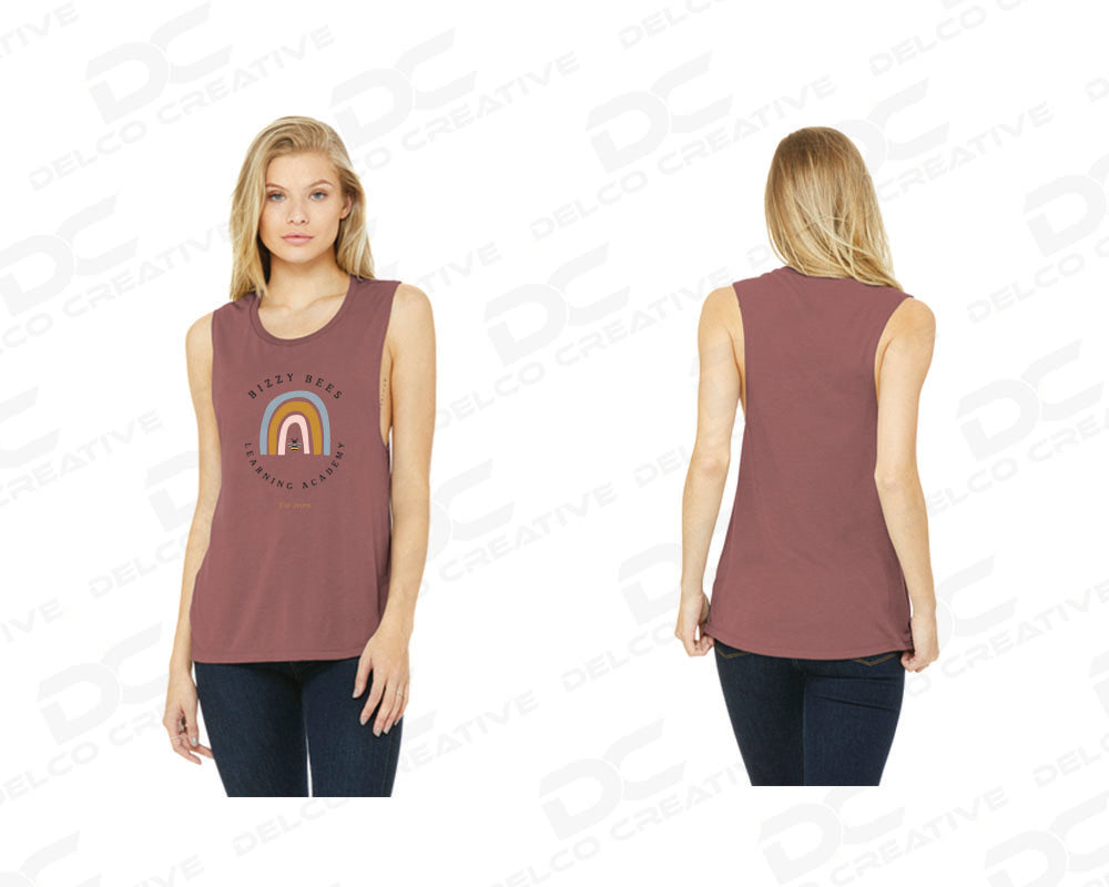 Bizzy Bees Ladies Cotton Tank