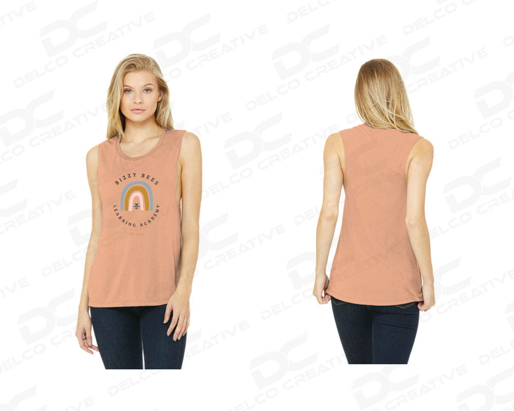 Bizzy Bees Ladies Cotton Tank
