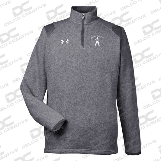 Bovina Dairymen Under Armour Men's Hustle Quarter-Zip Pullover Sweatshirt