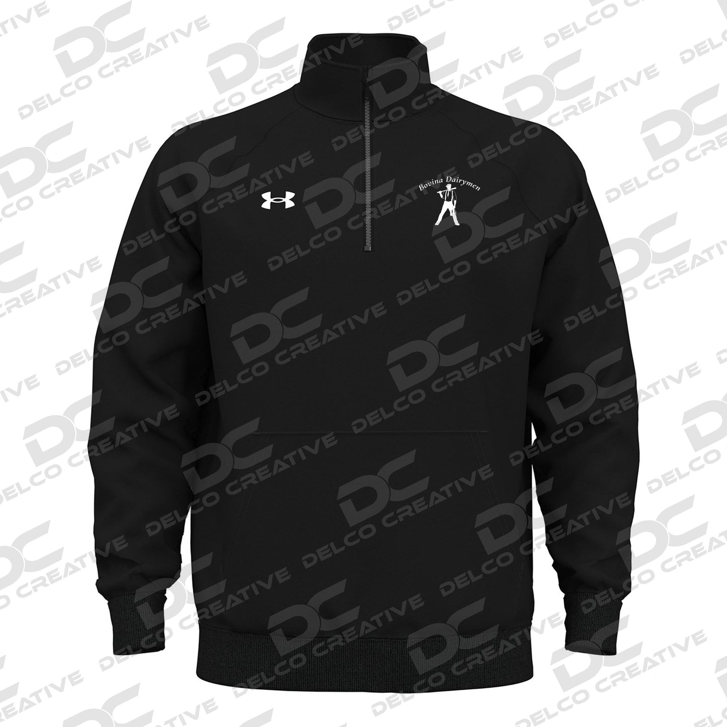 Bovina Dairymen Under Armour Men's Rival Fleece Quarter-Zip