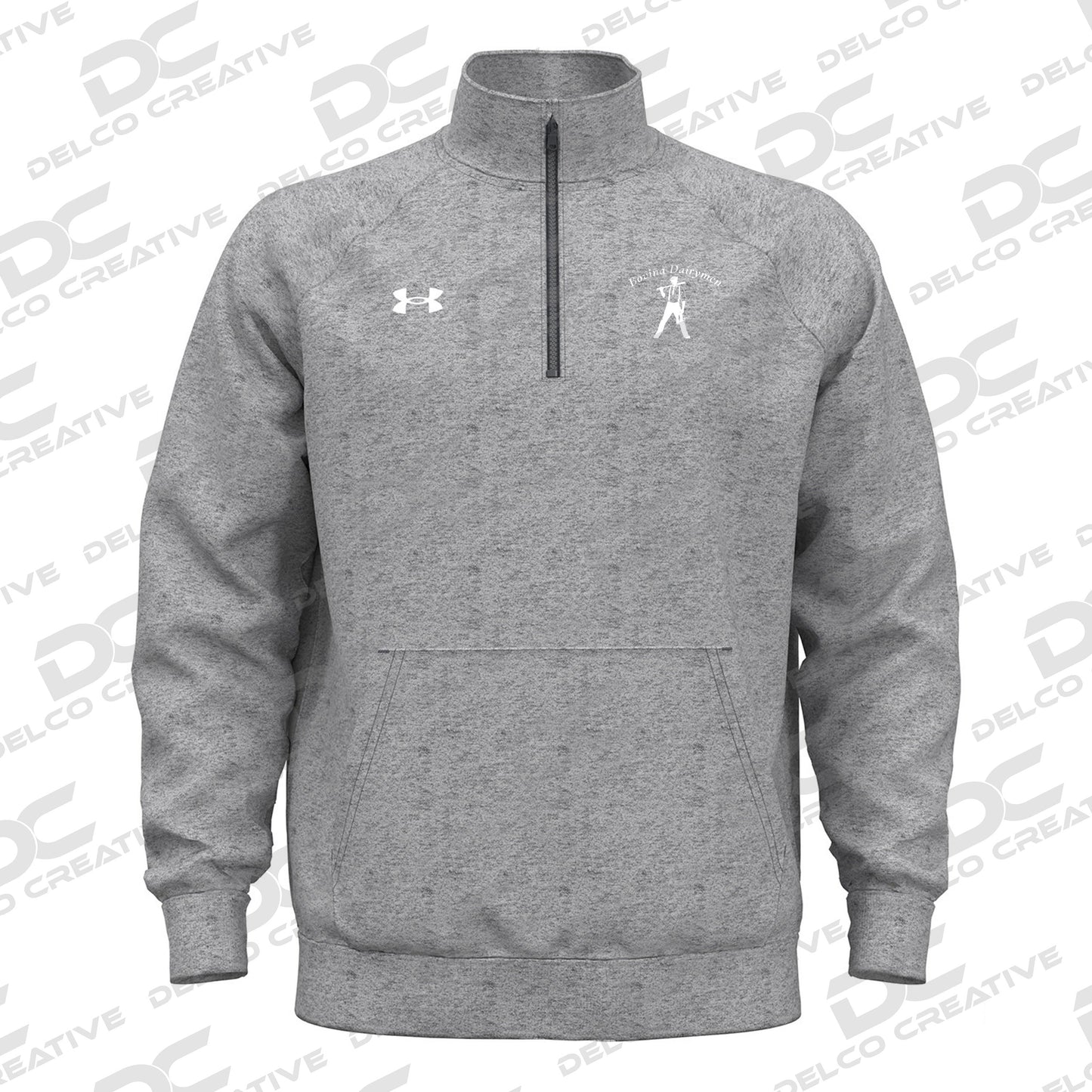 Bovina Dairymen Under Armour Men's Rival Fleece Quarter-Zip