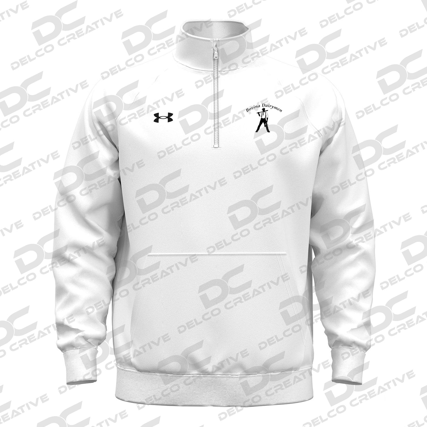 Bovina Dairymen Under Armour Men's Rival Fleece Quarter-Zip