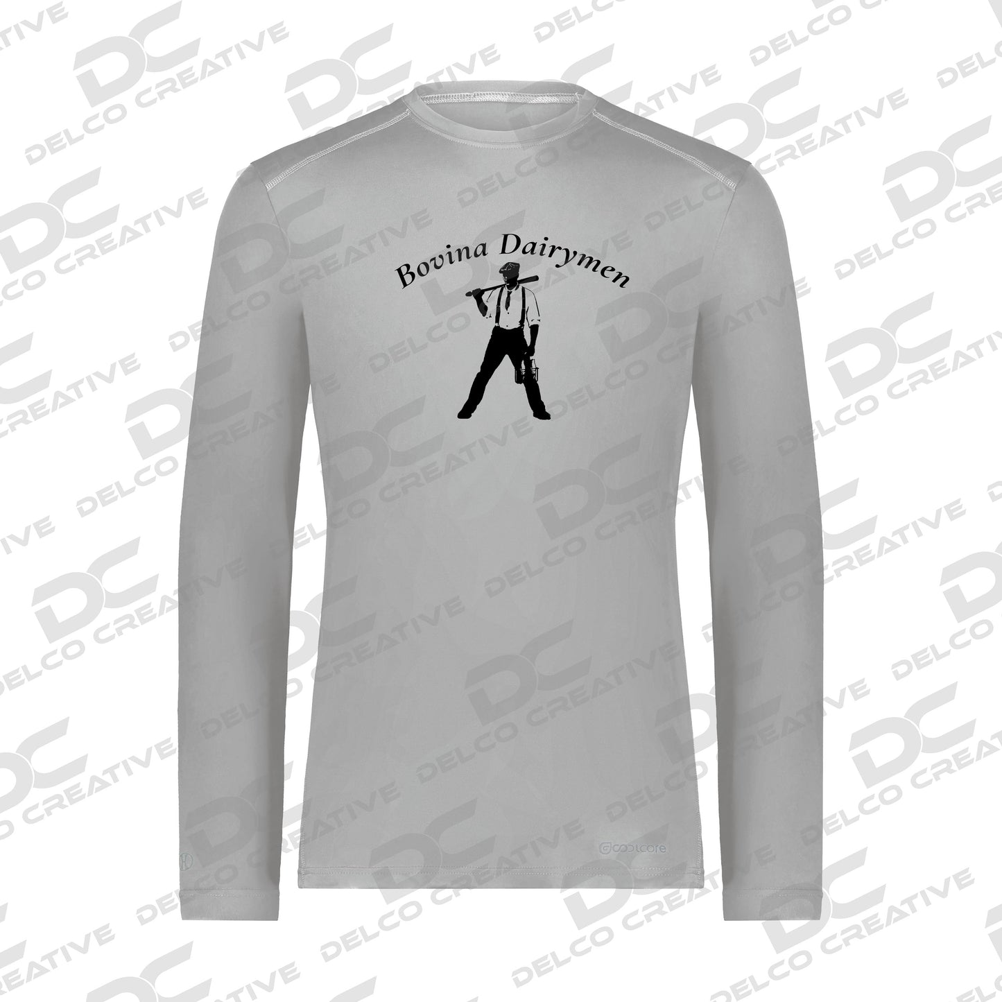 Bovina Dairymen Holloway Essential Long Sleeve Tee Powered by Coolcore