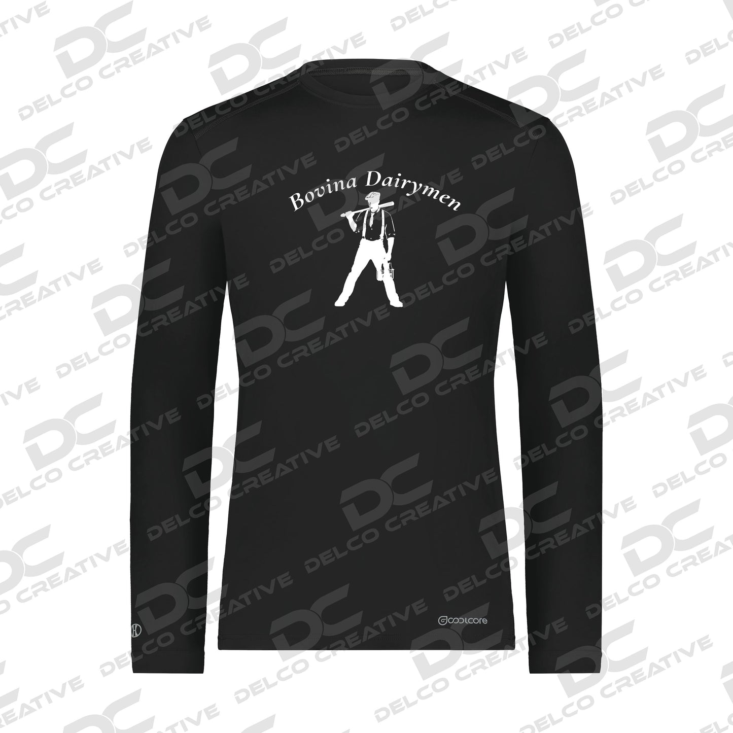 Bovina Dairymen Holloway Essential Long Sleeve Tee Powered by Coolcore