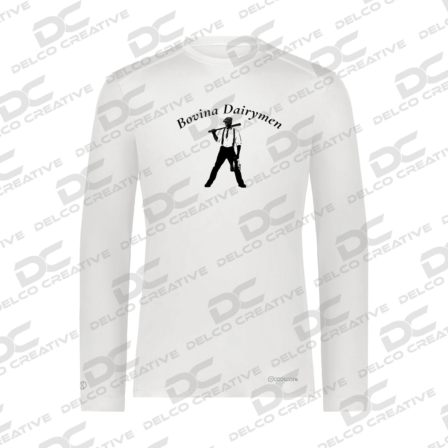 Bovina Dairymen Holloway Essential Long Sleeve Tee Powered by Coolcore