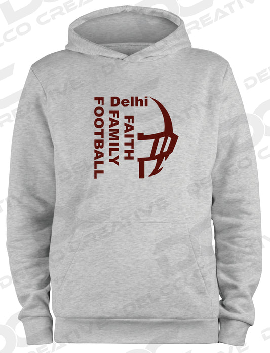 Delhi Faith Family Football Hoodie