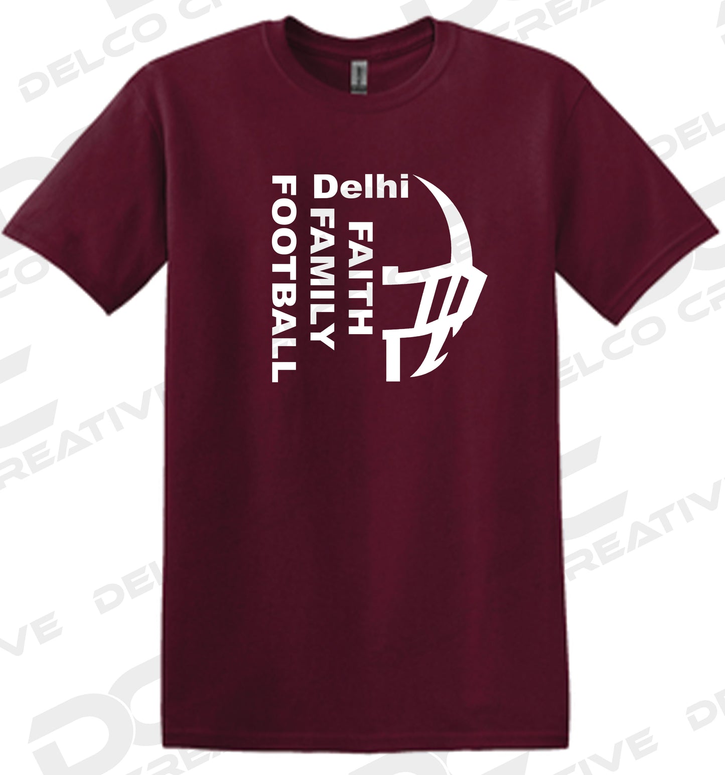 Delhi Faith Family Football T-Shirt