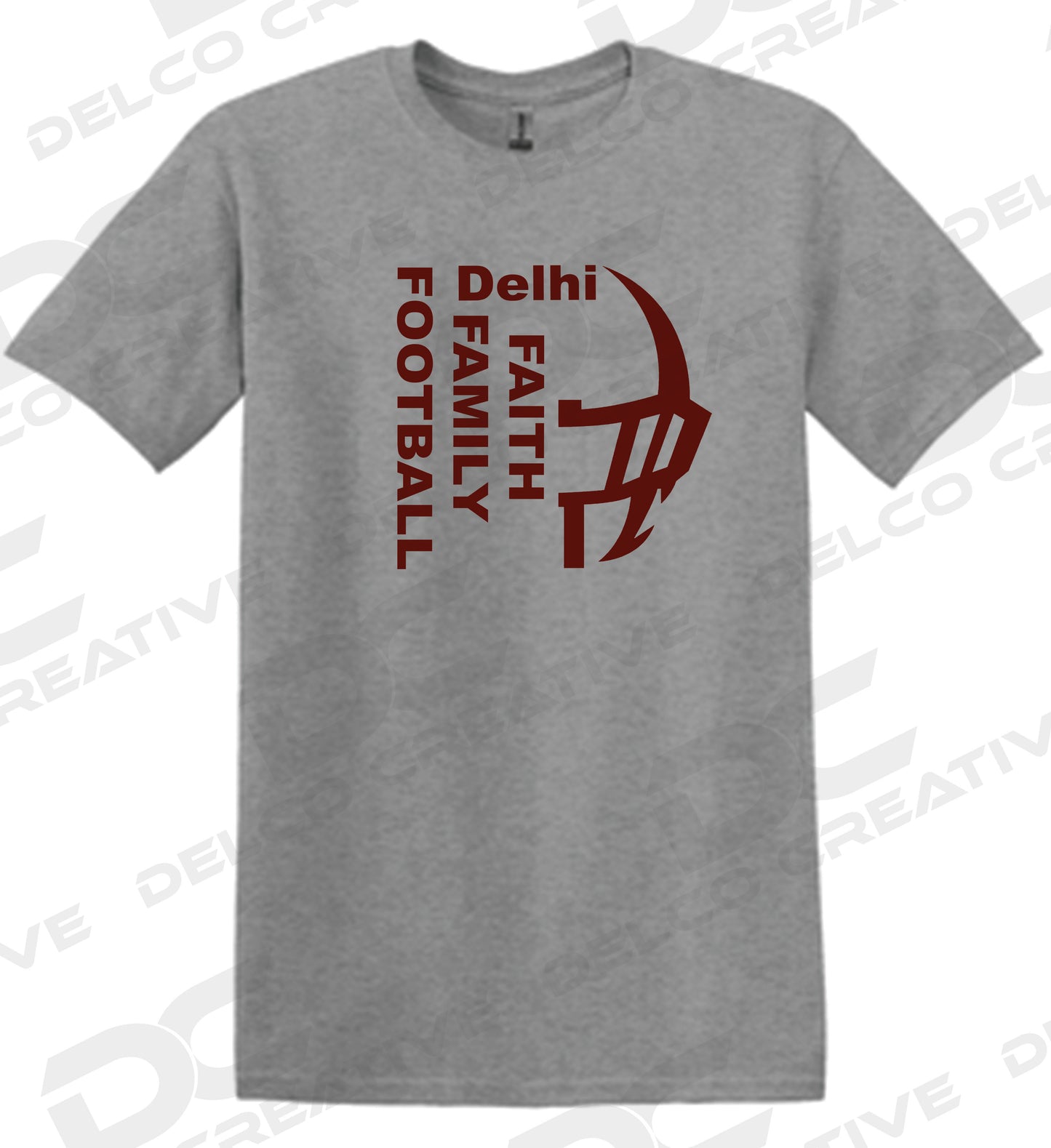 Delhi Faith Family Football T-Shirt