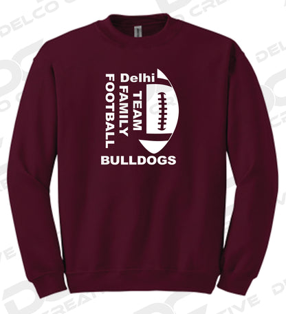 Delhi Team Family Football Crewneck