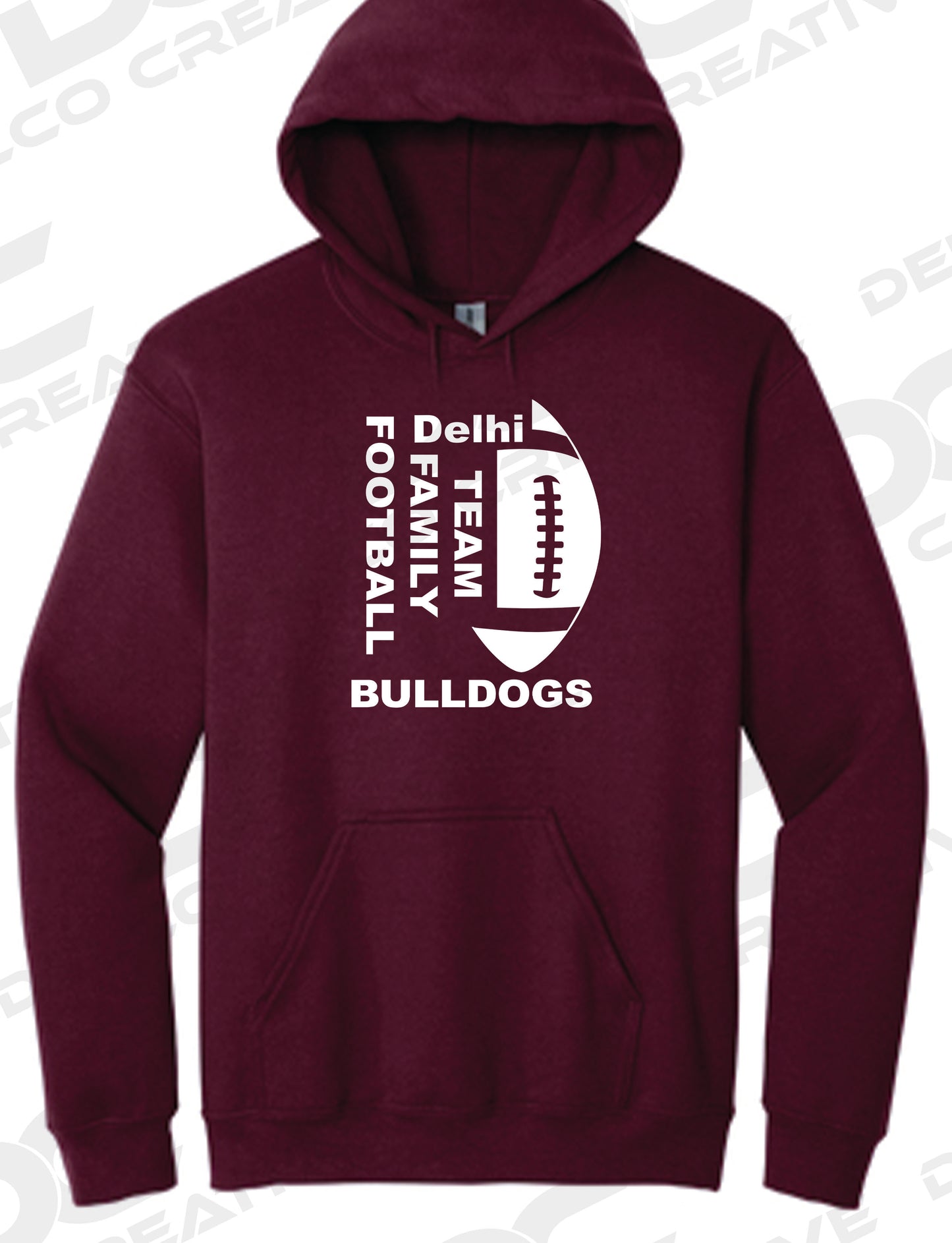 Delhi Team Family Football Hoodie