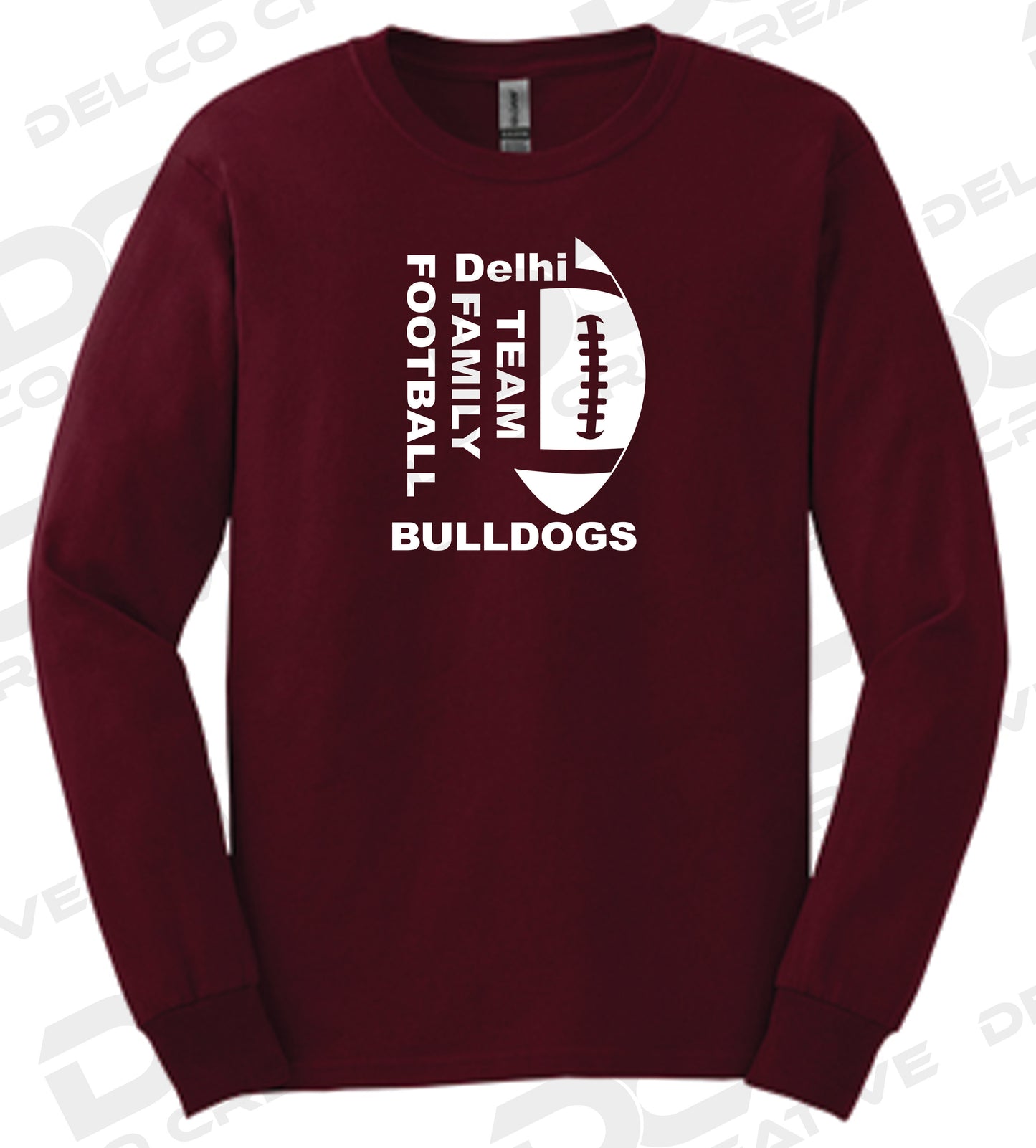 Delhi Team Family Football Long Sleeve