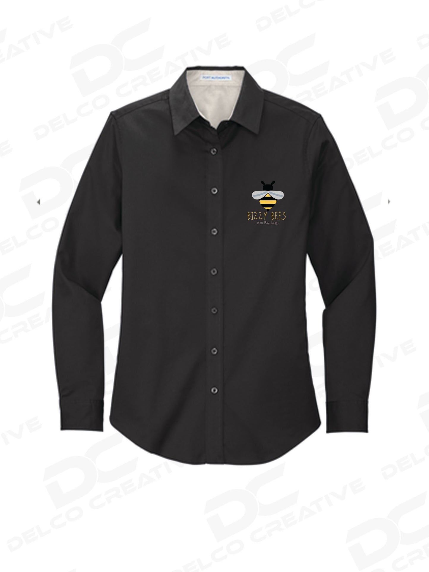 Bizzy Bees Long Sleeve Dress Shirt #1