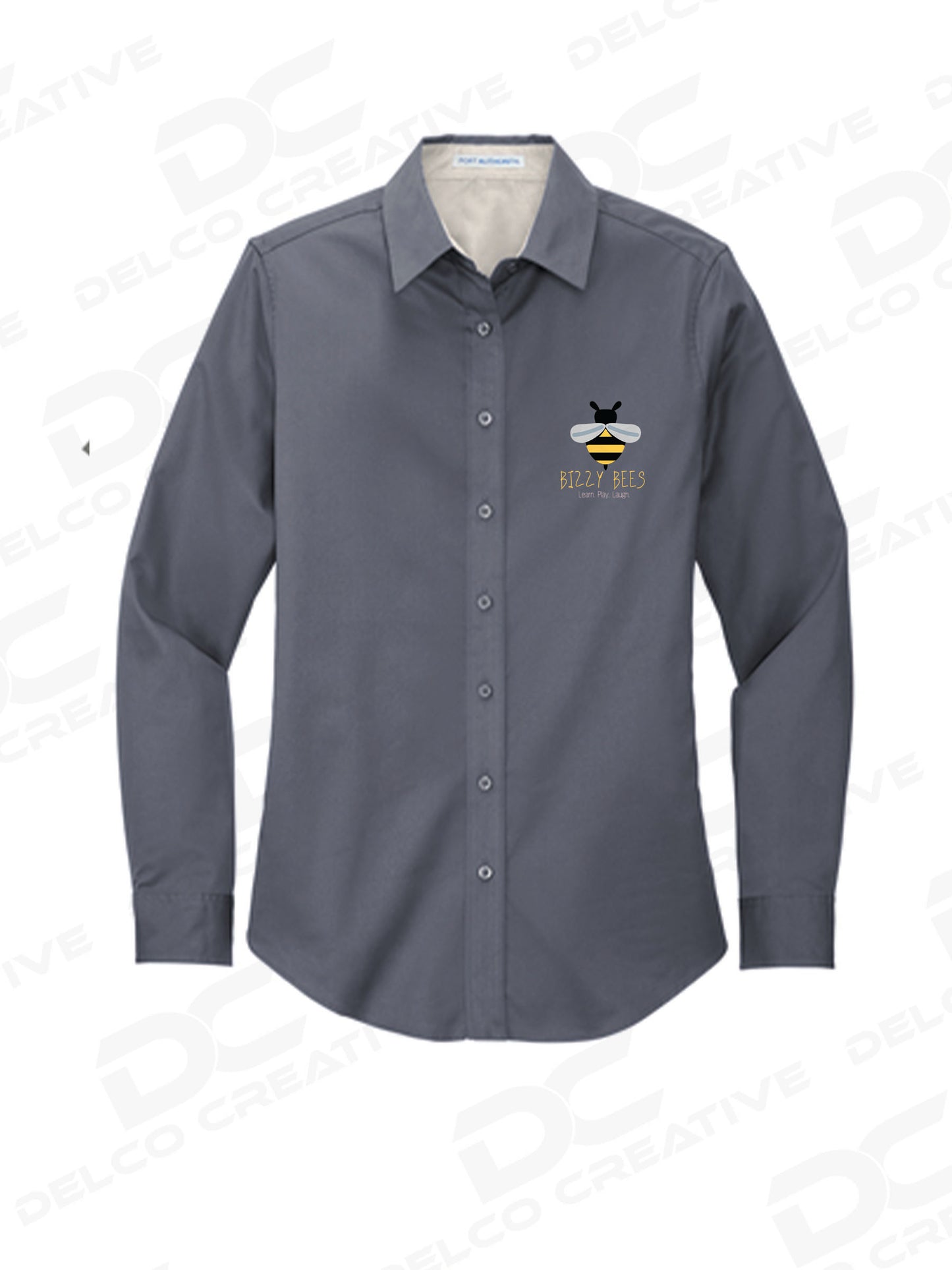 Bizzy Bees Long Sleeve Dress Shirt #1