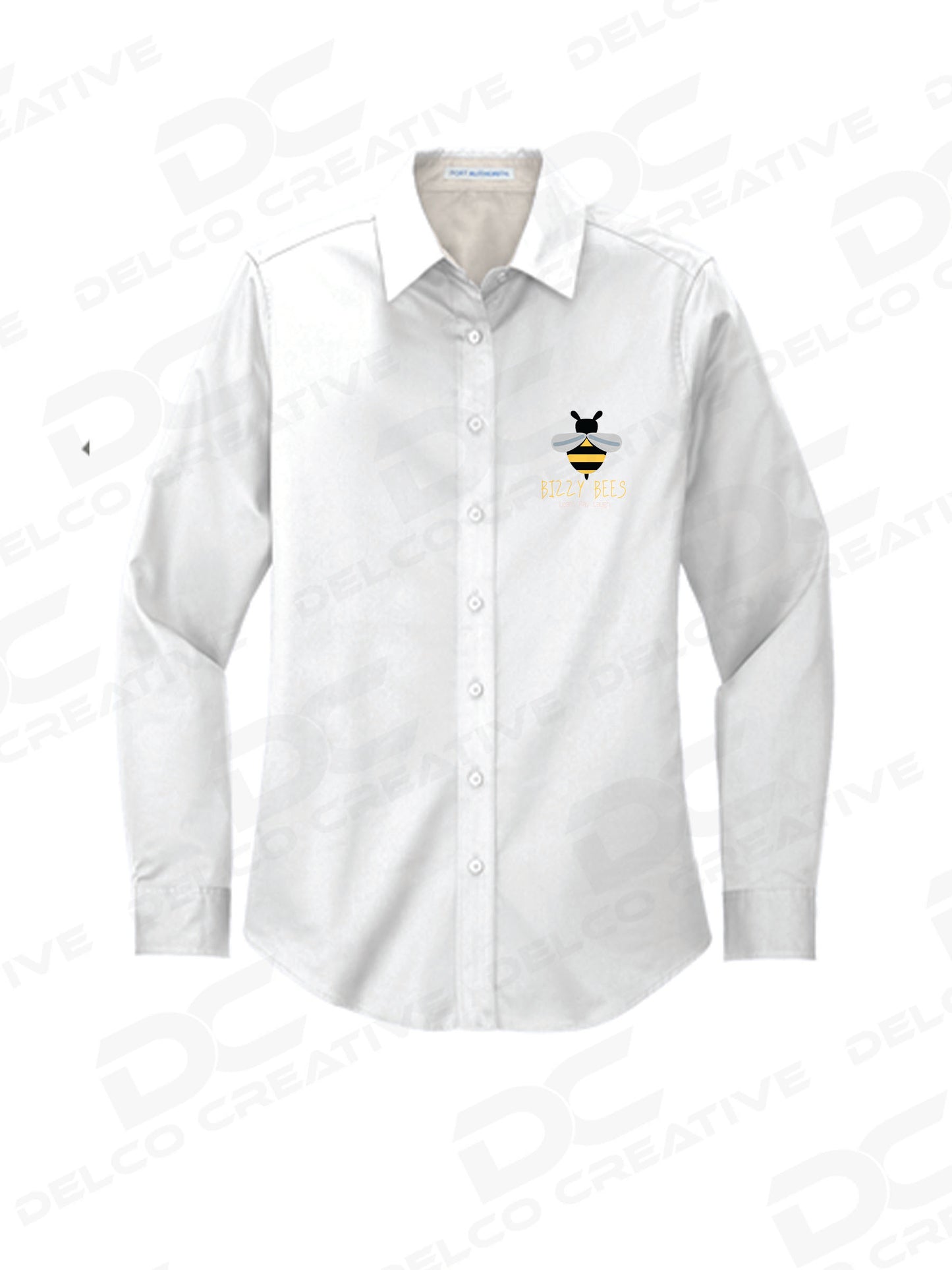 Bizzy Bees Long Sleeve Dress Shirt #1