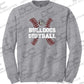 DA Softball #1 Crewneck