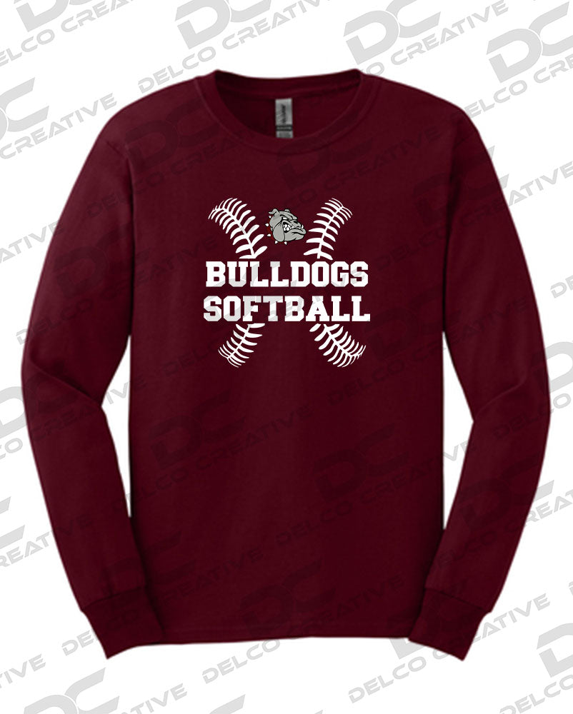 DA Softball #1 Cotton Long Sleeve