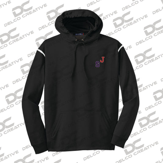 SCS/JCS Embroidered Colorblock Hoodie