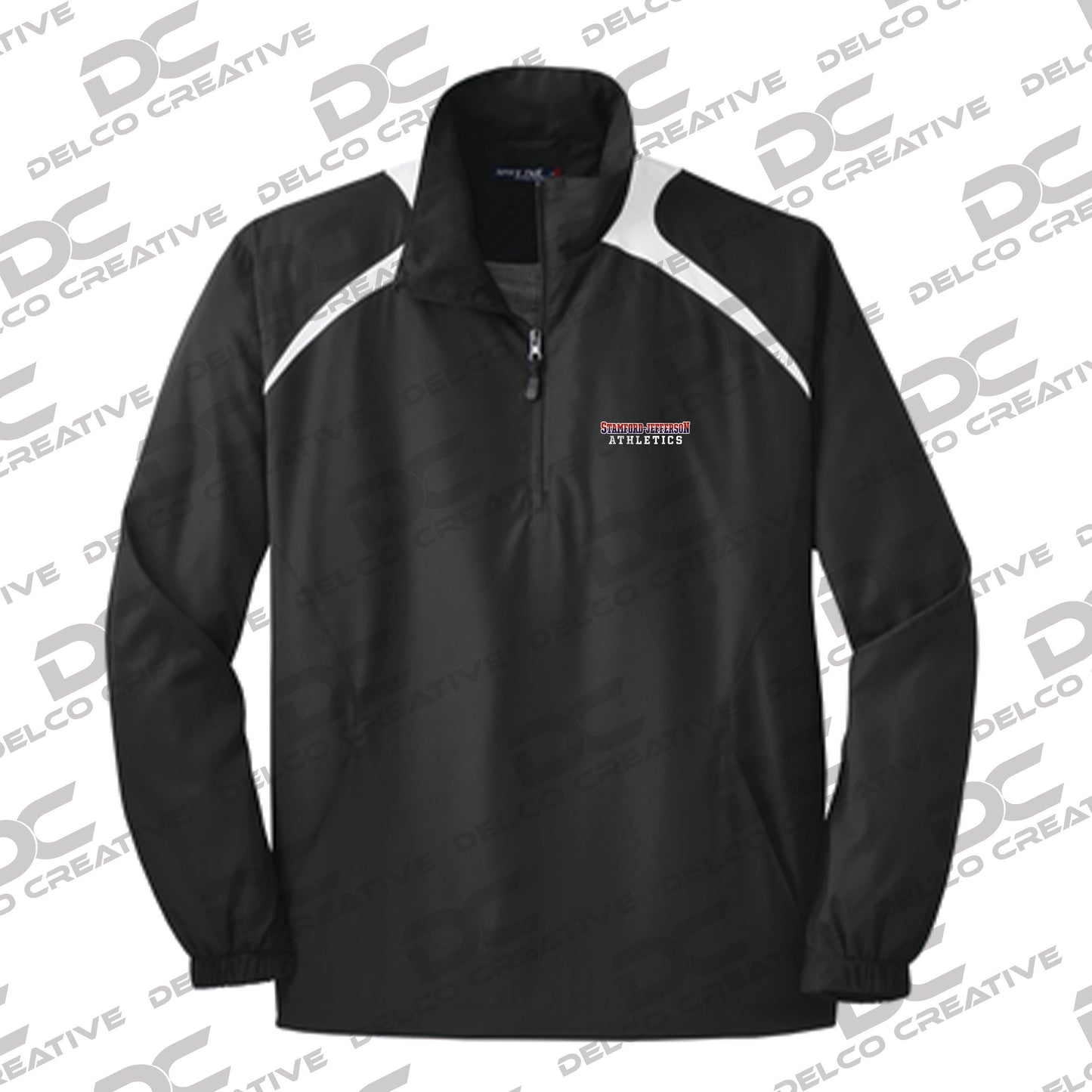 SCS/JCS Athletics 1/4 Zip Wind Shirt