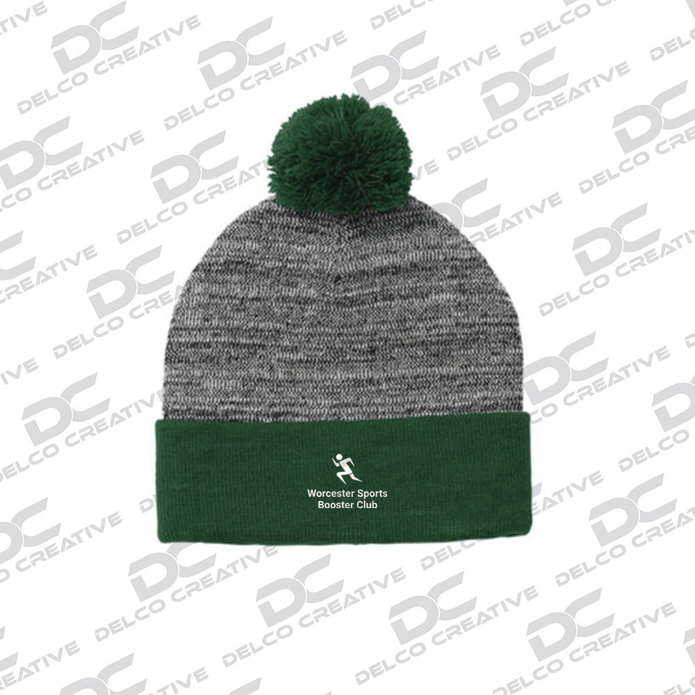 WSBC Pom Pom Knit Hat