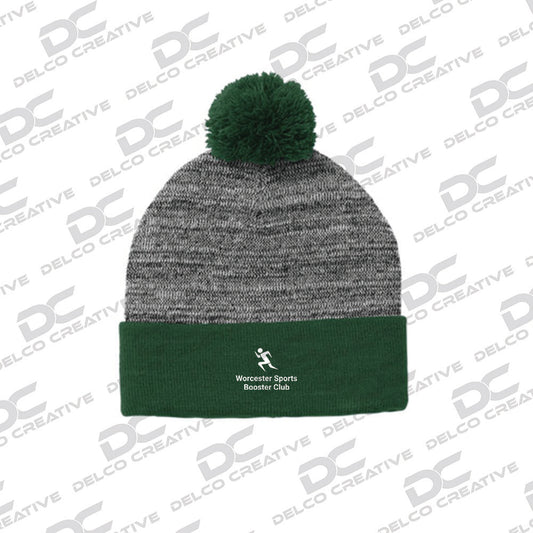 WSBC Pom Pom Knit Hat