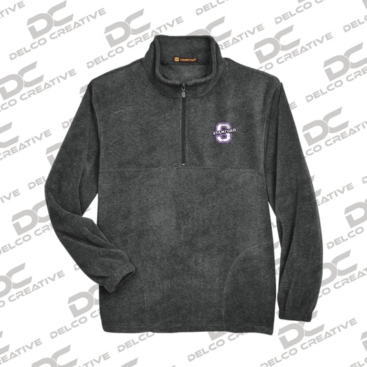 Stamford Embroidered Fleece Pullover